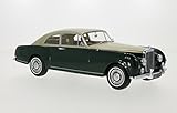 Maßstab : 1:18 Bentley S1 Continental Mulliner Sports Saloon, dunkelgrün/gold, RHD, 1956, Modellauto, Fertigmodell, BoS-Models 1:18