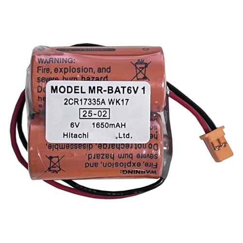 HIGHAKKU MR-BAT6V1 2CR17335A 6V M80 WK17 Orange Plug