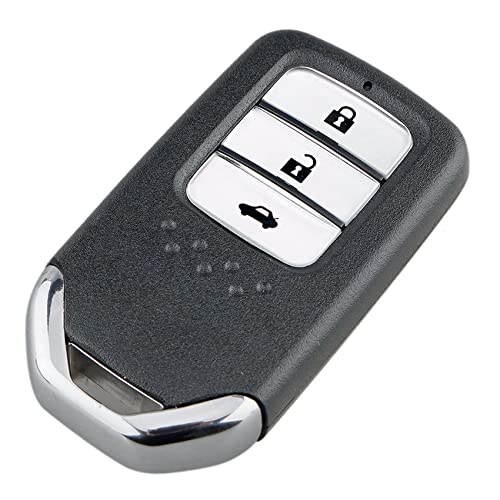 Llave remota inteligente para coche City o Jazz 2015 con chip ID47 y mando de 3 botones 4