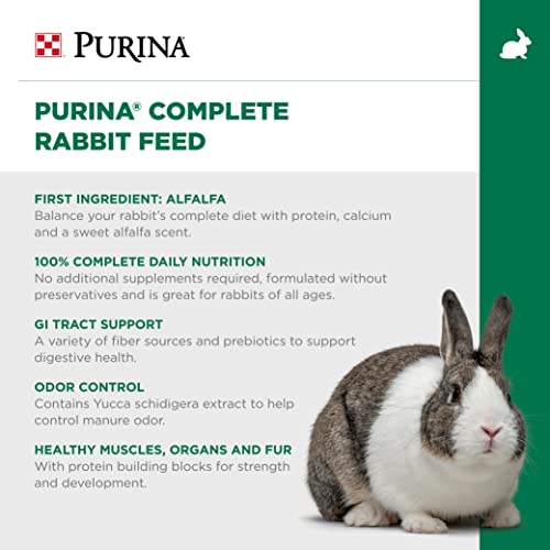 Purina Rabbit Food Complete Pellets, 25 lb - Image 6