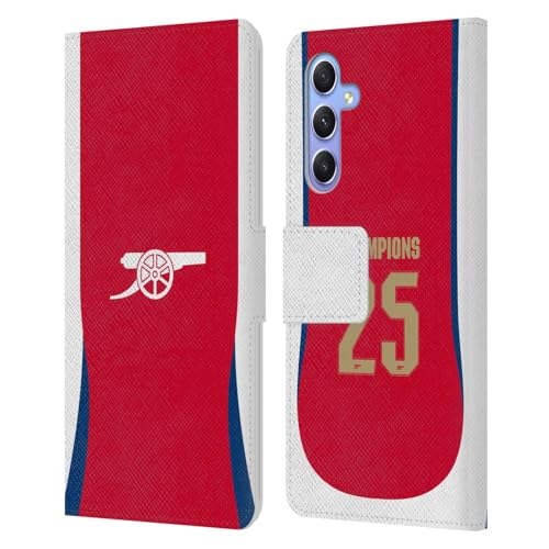 Étui portefeuille Arsenal FC pour Samsung Galaxy A34 5G cuir