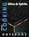 Produktbild Cooking, Wine & Spirits Ruled Notebook, Professional Notebook, Writing Journal, Daily Notes, Large 8.5 x 11 size, 108 pages, Glossy cover