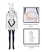 Nuoqi Miruko Cosplay MHA Rabbit Hero Mirko Cosplay Bunny Costume Bodysuit Bunny Hero Suit XXL/3XL