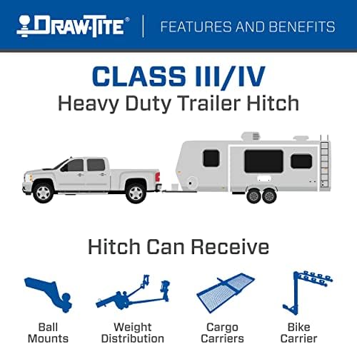 Draw-Tite 76555 Class 3 Trailer Hitch, 2 Inch Square Receiver, Compatible with 2022-2025 Hyundai Santa Cruz. - 3