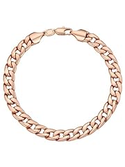 a.cuban link-7mm rose gold