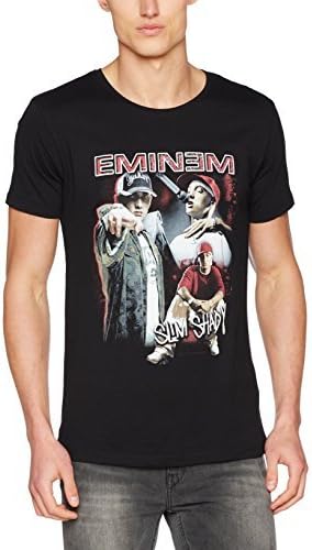Mister Tee Eminem Slim Shady Tee, Maglietta a Maniche Corte Uomo :  Abbigliamento