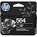 HP 564 Black Ink Cartridge (CB316WN) for HP Deskjet 3520 3521 3522 3526 HP Officejet 4610 4620 4622 HP Photosmart: 5510 5512 5514 5515 5520 5525 6510 6512 6515 6520 6525 7510 7515 7520 7525 B8550 C6340 C6350 D7560 C510 B209 B210 C309 C310 C410 C510