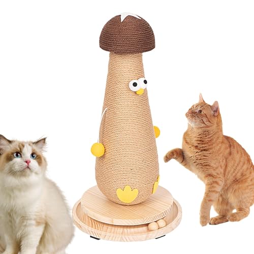 Grattoir pour chat champignon en sisal naturel durable - 2
