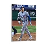 野球選手の大谷翔平選手のポスター (2) ホーム装飾 アートパネル 壁アート 現代壁掛け 絵画 版画 芸術作品 インテリア08x12inch(20x30cm)