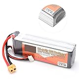 turnigy lipo 4000mah 6s [Alte prestazioni di scarico] Con una velocità di scarica di 60C, questa batteria offre una forte potenza, migliorando le prestazioni dei dispositivi RC.