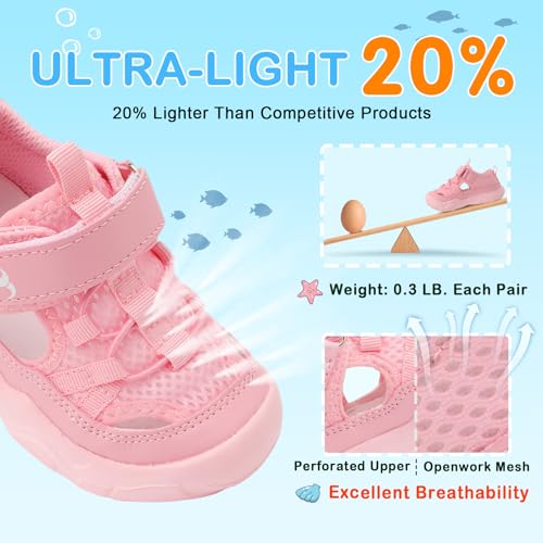 Scurtain Toddler Shoes Boys Girls Kids Sneaker Breathable Walking Shoes for Kids Boys Girls Toddler2