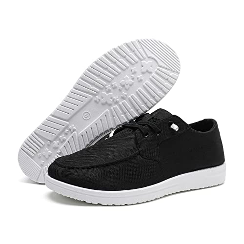 Image of Betrue Lightweight Boat Shoes for Women, Womens Casual Loafers, Womens Slip On Deck Shoes, Breathable Canvas Sneakers for Women