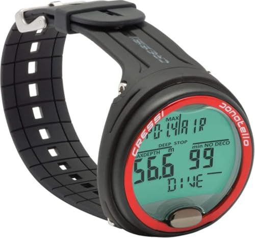 DONATELLO DIVING COMPUTER BLACK/RED