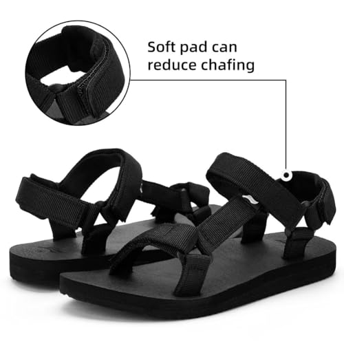 Kids Hiking Sandals Boys Girls Yoga Mat Insole Comfortable Walking Water Sandals With Arch Support for Beach Travel Athletic2
