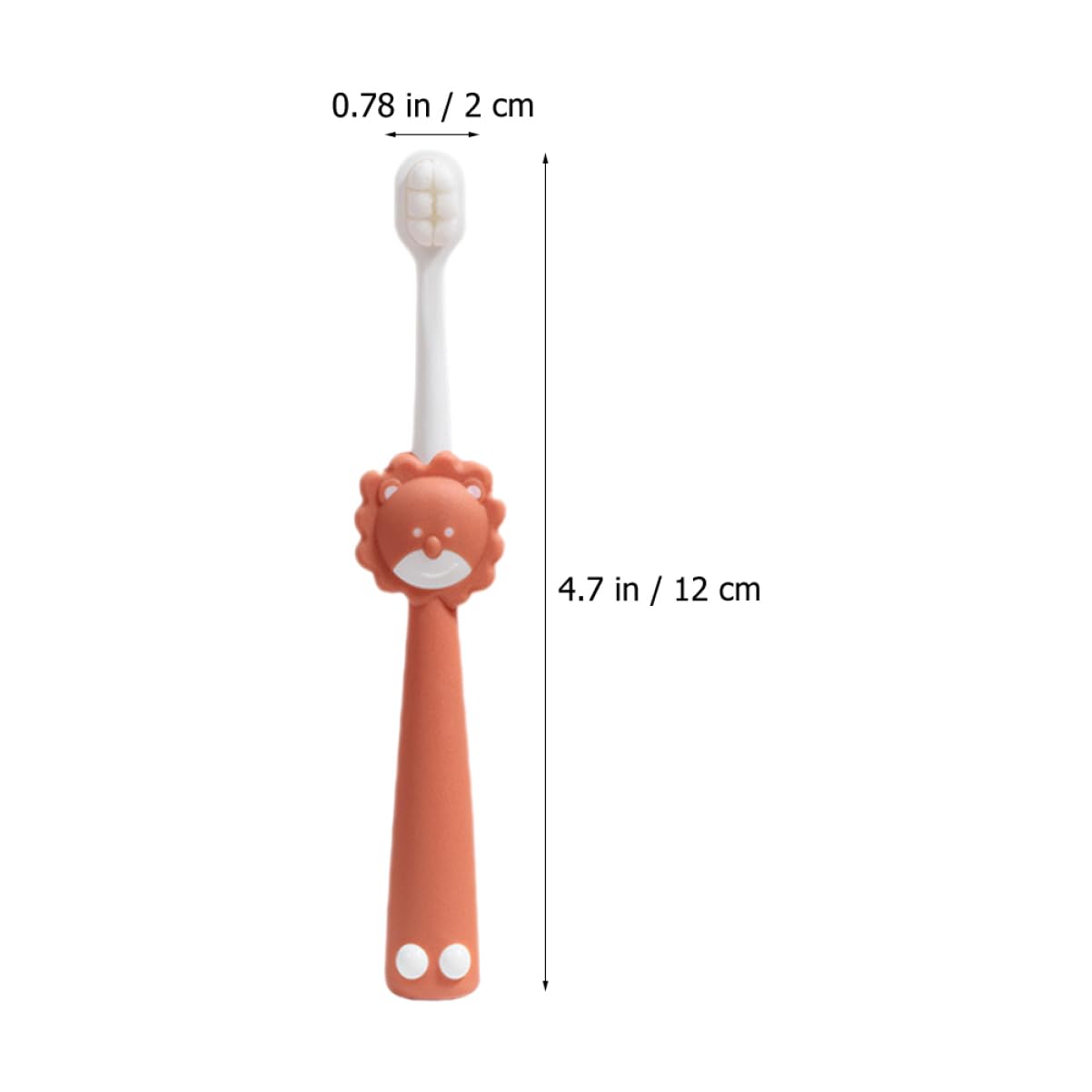 MAGICLULU 4 Sets Ergonomisches Design Kinderzahnbürsten Weiche Borsten Kinderzahnbürsten Für Baby 3 Stück * 4