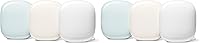 Vista 16 de Google Nest WiFi Pro - 6E - Sistema confiable de Wi-Fi para el hogar con velocidad rápida y cobertura para toda la casa - Enrutador de malla - Pack