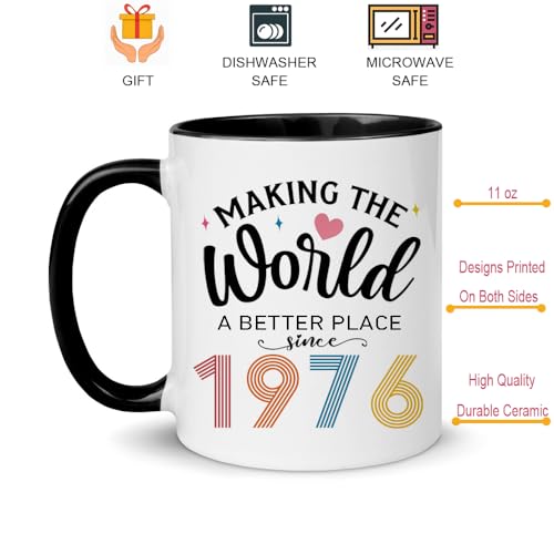 Taza de cerámica para cumpleaños 50 años 11 oz miniatura 2