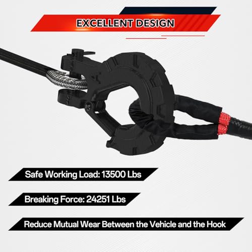 BHock Auto 5/16" Winch Hook, Heavy Duty Clevis Slip Hook, Max 24,251 lbs by BHock Auto - Used condition - Image 4