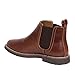Deer Stags Boy's Zane Chelsea Boot, Redwood/Dark Brown, 13 Little Kid