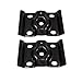 Pair Rear Suspension Axle Leaf Spring U-Bolt Counter Top Plate Bracket Fit for 1999-2010 Ford F-250 F350 Super Duty Excursion