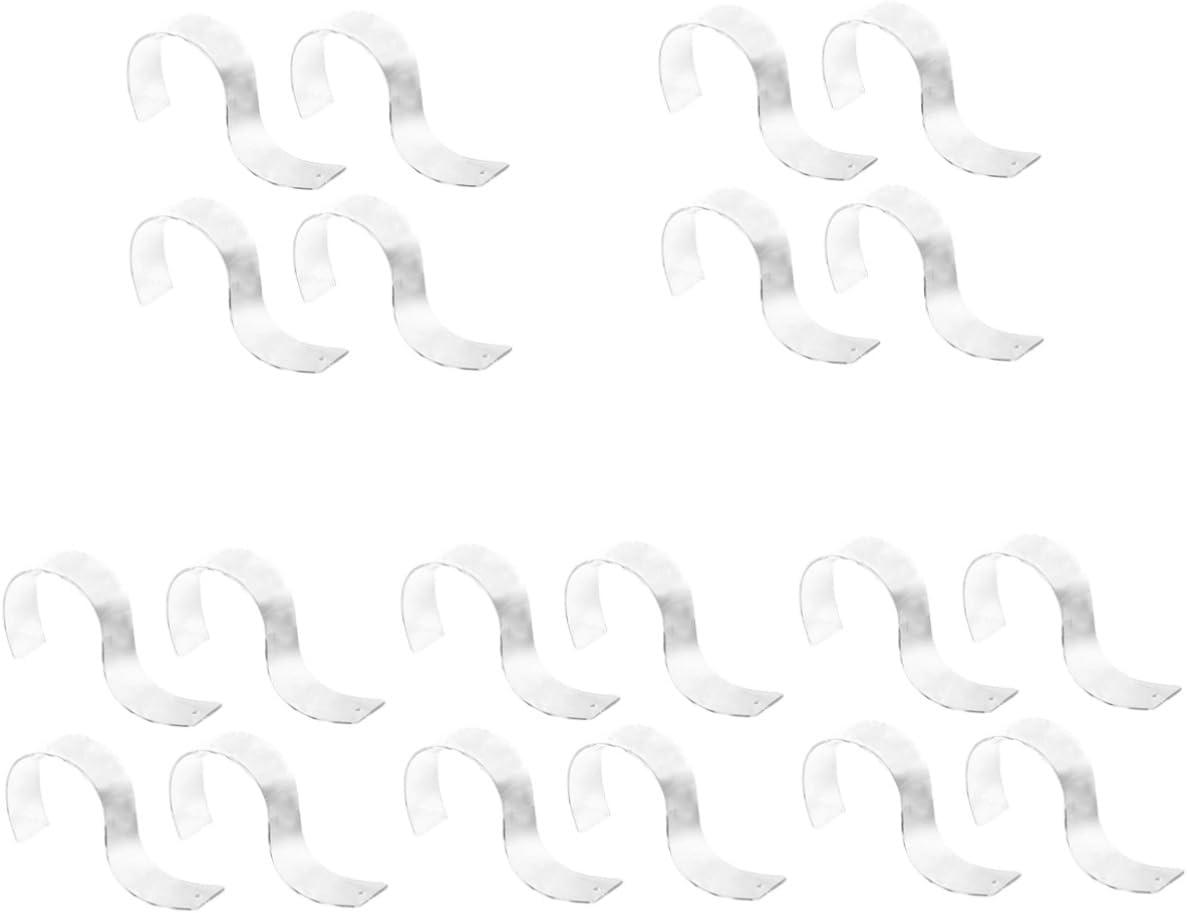 20pcs Belt Display Holder for Retail Store Acrylic Belt Stands for Home and Store