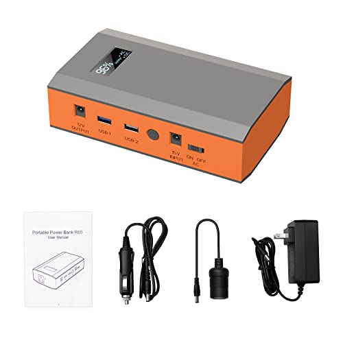 Portable Power Station 300W And Portable Ac Power Bank 65W,Zerokor Portable Power Station Bundle With Ac Outlets For Home Use Camping Rv Travel Emergency Van Life Explore #TOP4