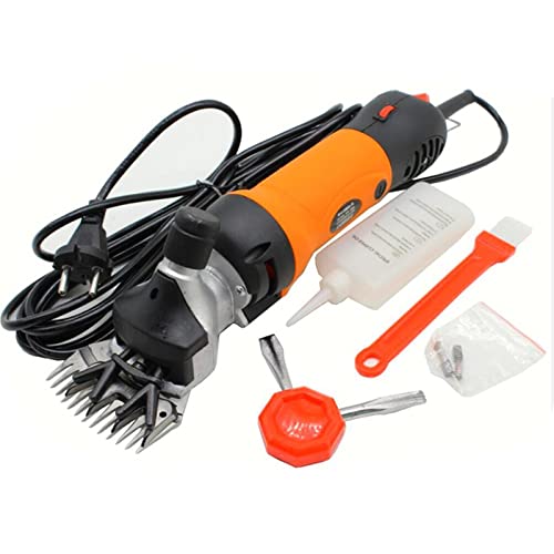 Esquiladoras para ovejas, Cortadora de pelo eléctrica for mascotas oveja 690W, Kit corte lana , suministros animales for cabra, máquina granja para caballos, ovejas, alpacas y cabras