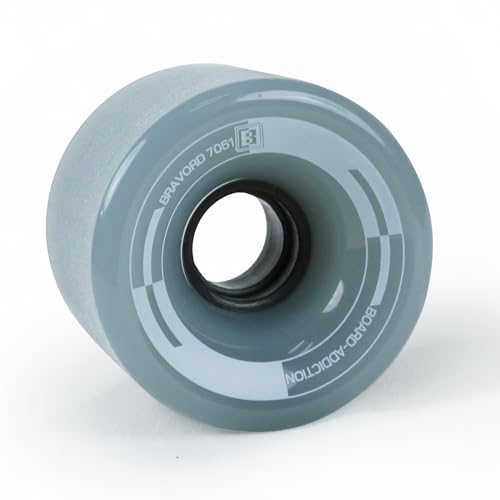 BRAVORD Longboard Wheels 70MM 82A Professional Cruising Wheels for Cruisers and...