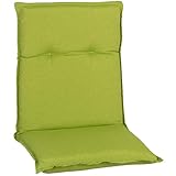 auflagen niedriglehner grün Maße inkl. Saum: Länge ca. 98 cm x Breite ca. 46 cm x Dicke ca. 8 cm