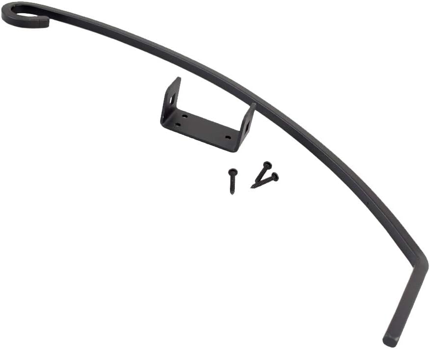 Modern Artisans 18" Heavy-Duty Wrought Iron Plant Hanger, American Made