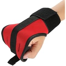 Brrnoo Stroke Recovery Gloves Black Finger Glove Auxiliary Fixed Glove Rehabilitation Training Equipment Hand Fist Stroke Hemiplegia Fixed Hand Fingers Traction Hand Brace Splint Support forGloves