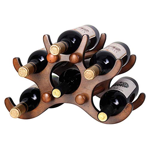 Casier à vin de table en bois pour sublimer vos soirées et apéritifs en cuisine