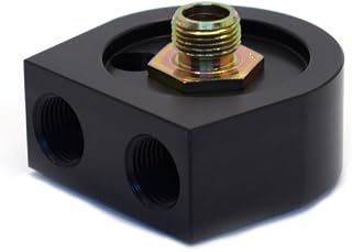 Canton Racing Products Canton Racing 22-545 Aluminum Oil Cooler Adapter (Universal Sandwich Style 3/4" -16, 2 5/8"), 1 Pack