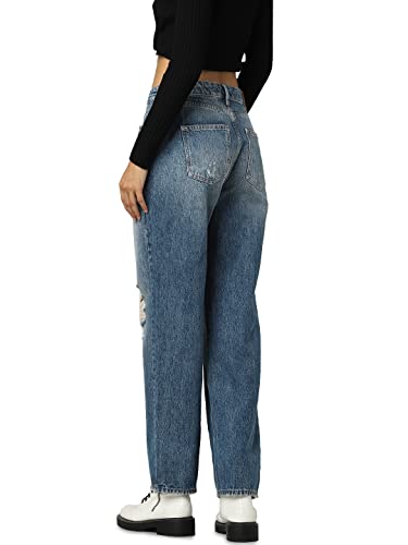 Image of ONLY Women's High Rise Straight Jeans