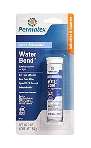 Permatex 84331 2 Oz Epoxy Water Bond, 2 Pack