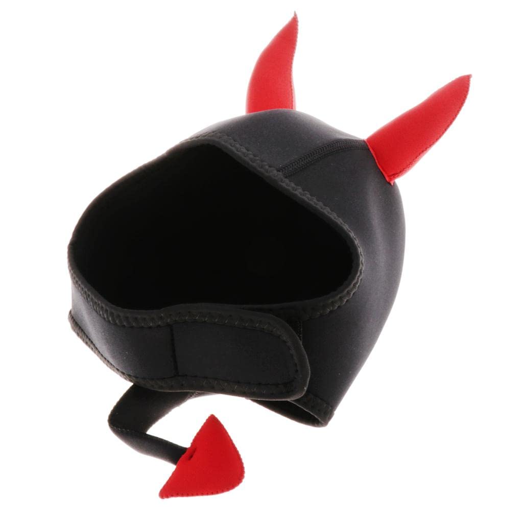 Qianly Neoprenhaube für Erwachsene 3mm Zum Tauchen Und Schnorcheln
