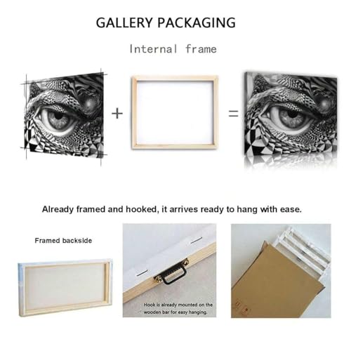 Impression sur toile abstraite moderne et durable pour grand mur - 7