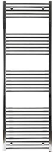 anapont Badheizkörper, Heizkörper, Chrom, gerade, hochwertig, in verschiedenen Größen erhältlich, Handtuchhalter, Handtuchtrockner (1775h x 600b)