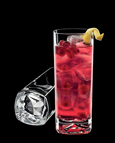 Luigi Bormioli On The Rocks 15 Oz Beverage Drinking Glasses (Set Of 4), 4 Count (Pack Of 1), Clear #TOP1