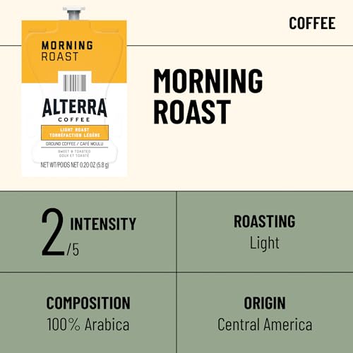 Image of Flavia Alterra Morning Roast Freshpacks works only with Flavia Brewers, Light Roast (Case of 100)