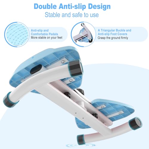 Waist Twister, Exercise Twist Boards Twisting Waist Machine for Women Belly Fat, Noiseless Ab Twister Machine with Resistance Bands, Waist Sculptor for Home Gym - Image 3