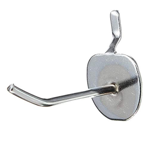 Panel Perforado Ganchos 25pcs 2 Inch Enchapado Tienda Organizador Herramientas Individual Conductor Kit Surtido Colgador Pantalla Metal Supermercado Estante