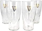 Fassungsvermögen: 590 ml. Guinness Tulip Pint-Gläser, 590 ml, 4 Stück