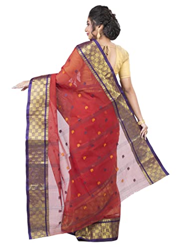 Image of Woven Tangail Pure Cotton Saree