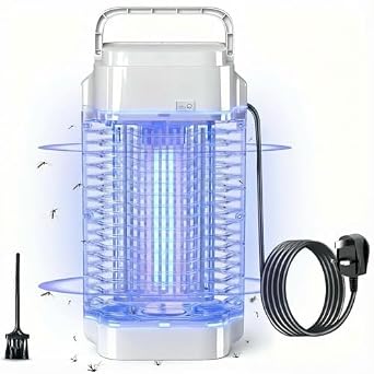 Fly zapper,18W Fly Killer,4200V Bug Zapper for Indoor,Bedroom and Gardens