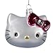 Kurt Adler 3-Inch Hello Kitty Glass Head Ornament