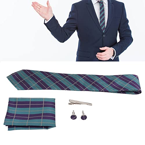 Conjunto de gravatas masculinas, textura requintada design de padrão especial gravatas masculinas el