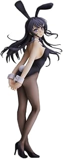 GROONFEIR Rascal Does Not Dream of Bunny Girl Senpai: Sakurajima Mai PVC Figure Anime Girl Model Collectible Desktop Decorations (D 26cm)