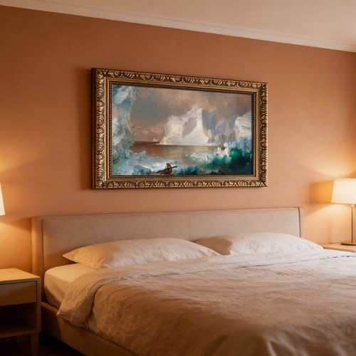 The Icebergs Frederic Edwin Church tableau decoration murale - 7