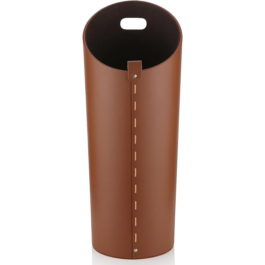 Porte-parapluies avec bac de récupération pour éviter l'eau sur le sol